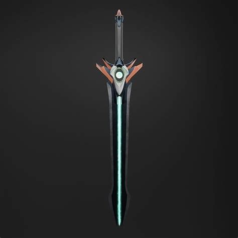 3D model Magic Futuristic Sword VR / AR / low-poly | CGTrader