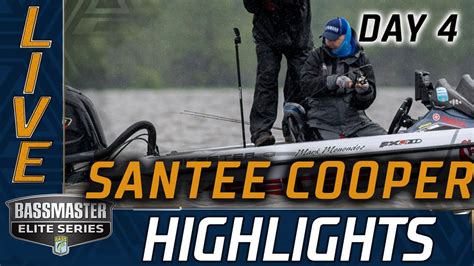 Bassmaster Highlights Day 4 Action Of Bassmaster Elite At Santee