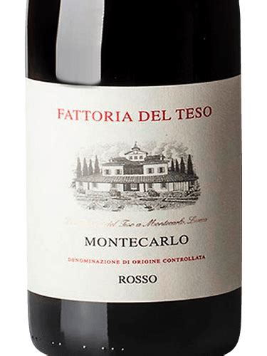 Fattoria Del Teso Montecarlo Rosso Vivino