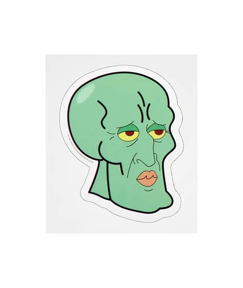 PSD x SpongeBob SquarePants Handsome Squidward Sticker | Hamilton Place