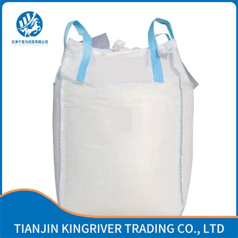 100 Recycle High Quality Bulk Flat Bottom Plastic PP FIBC Jumbo Bags