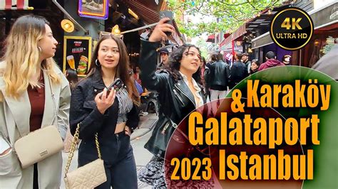 Karakoy Istanbul Turkey Galataport Istanbul Vlog Istanbul Vlog 2023