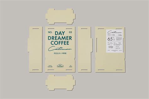 「daydreamer」coffee Brand Identity Design咖啡品牌设计 Behance