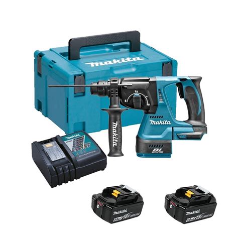 Makita Dhr Rtj Perforateur Burineur Sds Plus V Lxt X Ah Batterie