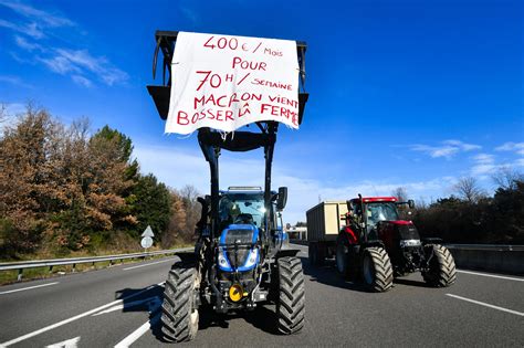 In Pictures French Farmers Block Roads Bridges As Protests Sweep Country