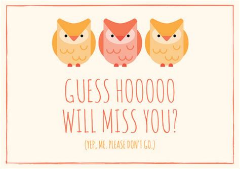 Printable Going Away Cards - Printable Templates