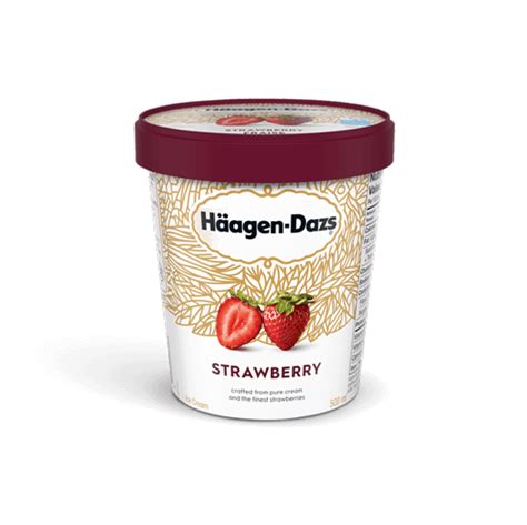 HÄAGEN DAZS Strawberry Ice Cream Häagen Dazs Canada