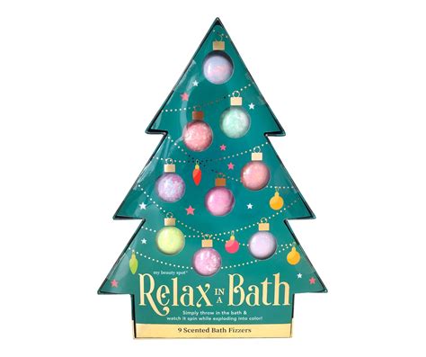 My Beauty Spot Relax In A Bath Holiday Bath Bomb Tree Advent Calendar