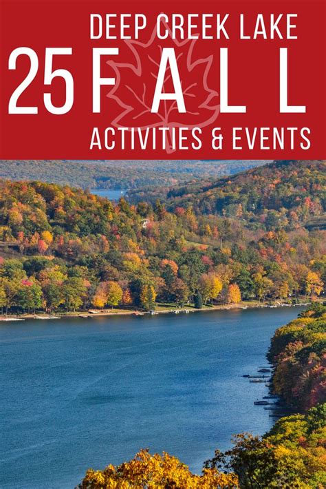 25 Favorite Fall Activities At Deep Creek Lake Deep Creek Lake Deep