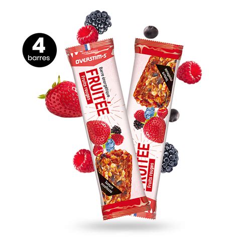 Barrita energética con frutas 4 barritas Barritas energéticas