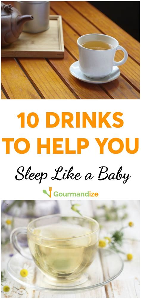 10 Drinks To Help You SLEEP Like A BABY Health Dinner Recipes Drinks