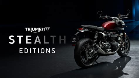 Introducing The ALL NEW Triumph Speed Twin 1200 Red Stealth Edition