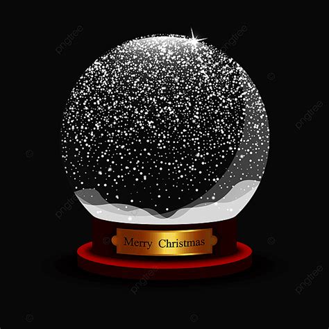 Realistic Christmas Balls Vector Png Images Realistic Christmas Snow