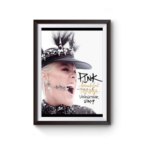 P Nk S Beautiful Trauma World Tour Poster