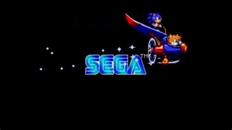 Sega Logo With Sonic