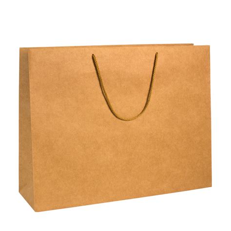 Sacs Papier Kraft Haut De Gamme Naturel X X H Cm G