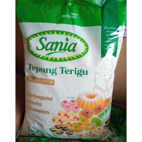 Jual SANIA TEPUNG TERIGU 1 KG Shopee Indonesia