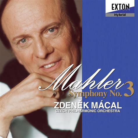 Amazon Symphony No 3 4526977003005 Mahler Zdenek Macal Czech