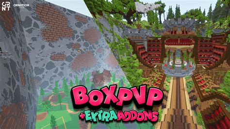 BoxPvP MAP Super Add Ons Spawn Pvp Area Mining Area Parkour Area