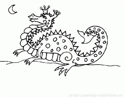 Dessins De Coloriage Dragon Imprimer Sur Laguerche Page