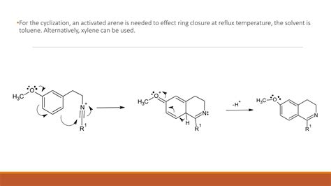 Bischler Napieralski Reaction Ppt