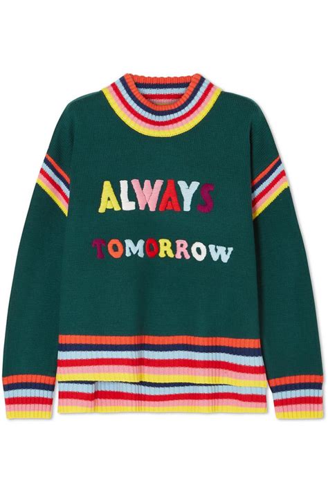 20 Embroidered Sweaters You Need For Fall Who What Wear Uk