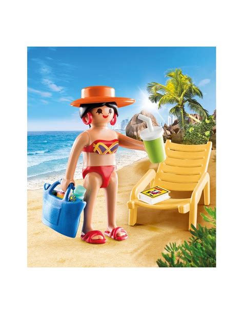 VACANCIERE AVEC TRANSAT SPECIAL PLUS PLAYMOBIL 70300