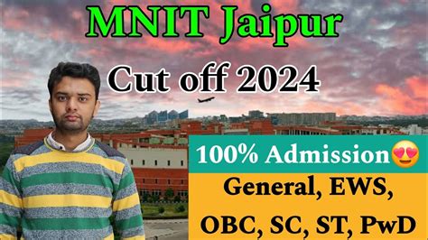 Nit Jaipur Cut Off 2024🔥 All Categories All Branches Jee Main Round