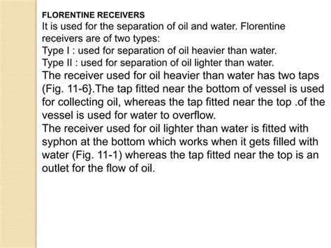 Distillation processes ,Types of Distillation, Types of Water | PPT