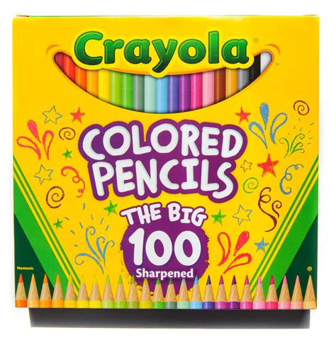 Crayola Colored Pencils What S Inside The Box Jenny S Crayon