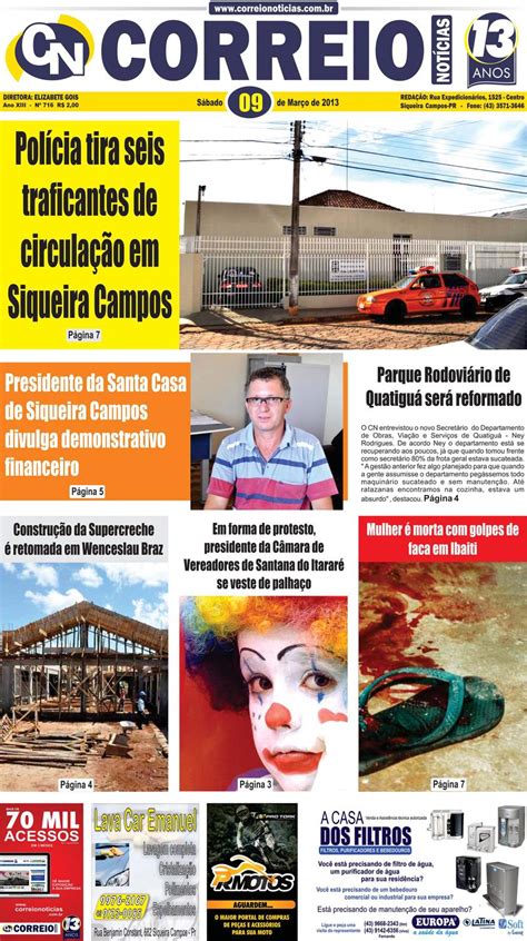 Correio Notícias Edição 716 By Jornal Correio Notícias Issuu