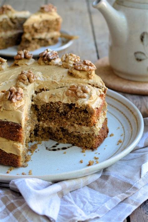 Coffee And Walnut Cake A Classic British Cake For Afternoon Tea Artofit