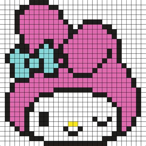 Sanrio Perler Beads Free Patterns In Pixel Art Pattern The Best Porn