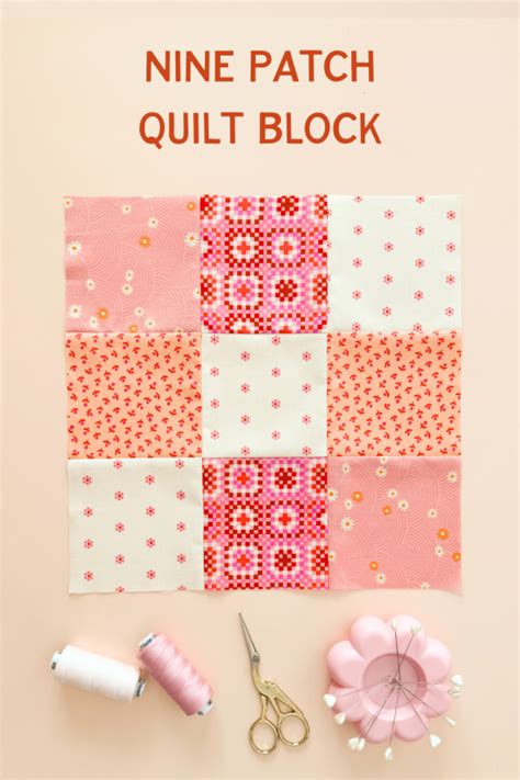 Nine Patch Quilt Block Stacey Lee Creative