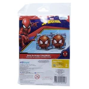 Boia De Bra O Infl Vel Infantil Spider Man X Cm Dyin Etilux