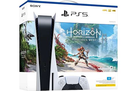 Sony Playstation 5 Ps5 Blu Ray Horizon Forbidden West Console Bundle Aus Plug 9418894 Us