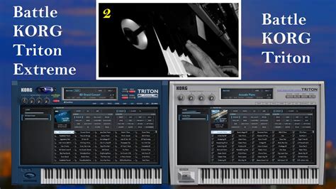 Korg Triton Vs Korg Triton Extreme Battle Compare Vst Korg Collection