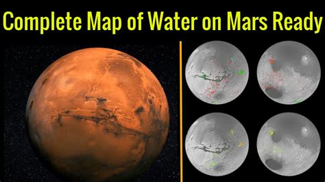 Complete Map Of Water On Mars Ready Mars Planet About Mars