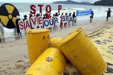 Jap N Inicia S Ptimo Vertido De Agua Residual Radiactiva De Fukushima