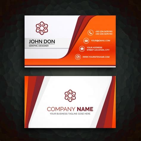 Visiting Card Templates Free Download (2) - PROFESSIONAL TEMPLATES ...