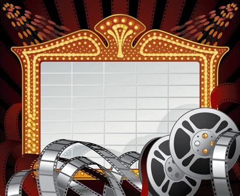 Movie Theme Design Royalty Free Svg Cliparts Vectors And Stock