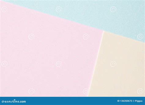 Abstract Blank Pastel Color Paper Creative Design Background Stock