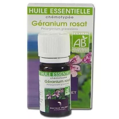 Huile Essentielle G Ranium Bio Valnet