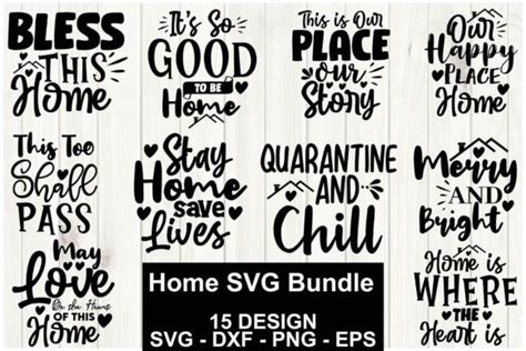 Home Svg Bundle Graphic By Creativemomenul022 · Creative Fabrica