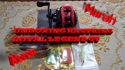 UNBOXING KASTKING ROYAL LEGEND GT II REEL BAITCASTING YouTube