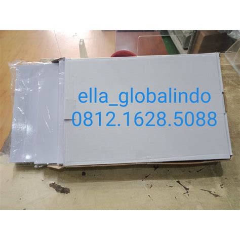 Jual PVC ID Card A4 Size Lembaran Ella Globalindo Shopee Indonesia