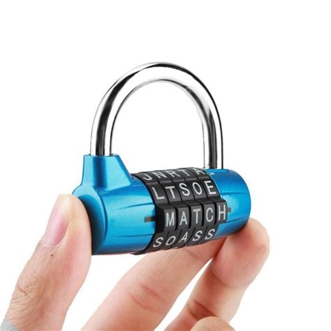 VBESTLIFE Cadenas à chiffres Cadenas de Voyage Combinaison de Code à 5