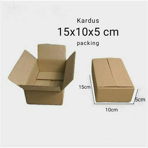 Jual Kardus Kecil Uk 15x10x5 Cm Box Packaging Craft Shopee Indonesia