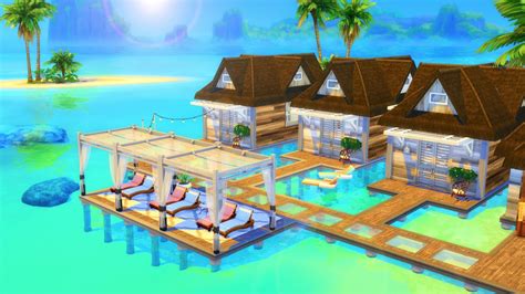 Sulani Rental Bungalows Sims Speed Build Youtube