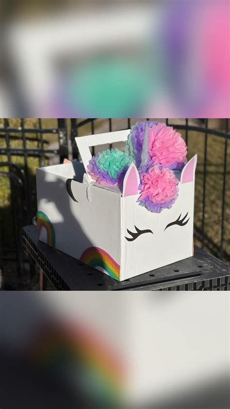 Unicorn Cardboard Box Car Artofit